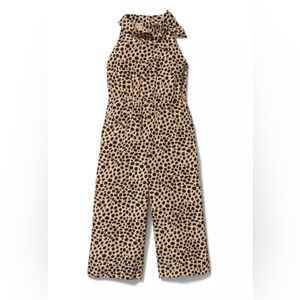 NWT Janie and Jack Leopard Jumpsuit Size 5